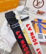 Belt: Louis Vuitton top-grade original replica. Made of 100% top-grain cowhide,