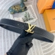 Lv Special Leather Belt Series, Original Factory Premium Stainless Steel Hardwar