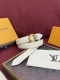 Lv Flowergram 30Mm belt boasts an exquisite design, combining versatility with a