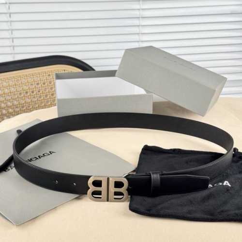 Balenciaga Can Be Worn By Both Men And Women Width 3.0 Cm First Layer Of Cowhide