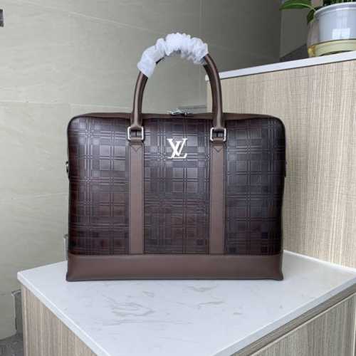 The latest hot-selling Lv briefcase from our top-tier, high-end, top-tier counte