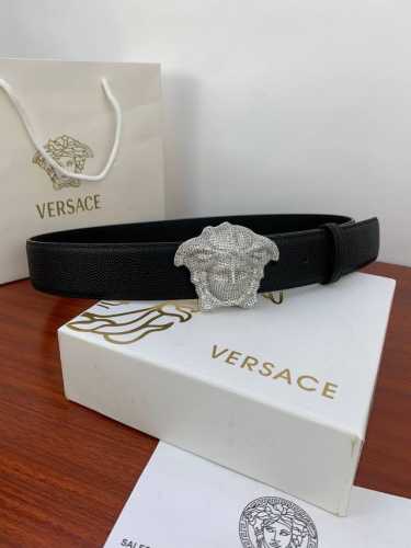 Versace Classic Pearl Pattern Leather Base, Double-Sided Top Grain Leather With