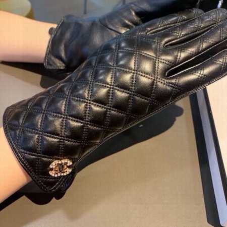 2025 New Exclusive First Release Touchscreen Gloves Chanel Original Quality Offi - Click Image to Close