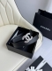 Chanel, Original Factory Precision Electroplated Buckle, Genuine Leather, Width
