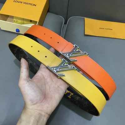 L0Uis Vuitt0N Classic men's original belt. Width 40mm. Imported calfskin as the