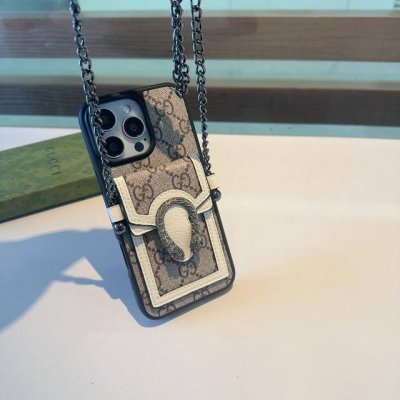 Snake Year Hot Selling Gucci Leather Dionysus Series Snake Head Card Holder Mobi