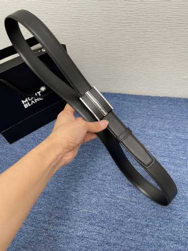 Brand Montblanc Special Description Double-Sided Genuine Leather, This Belt With