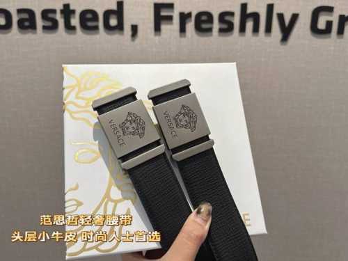 Gift choice popular Versace width: 3.8cm new original with counter new buckle.