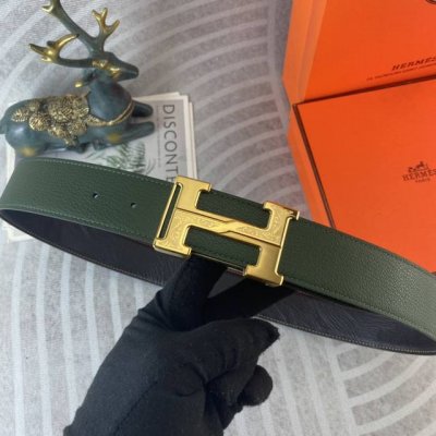 Herm S Special Leather Belt Series, Featuring Original Factory-Made Premium Stai