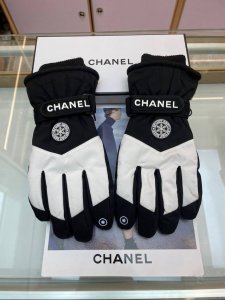 Chanel New Women's Ski Gloves, Warm and Comfortable, Size: One Size