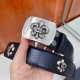 Chrome Hearts detachable pure copper silver-plated 925 buckle, with imported ori