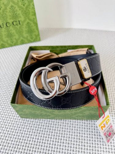 Product Name: Gucci.Gu...Cci original single belt Model: hanging buckle, pure c