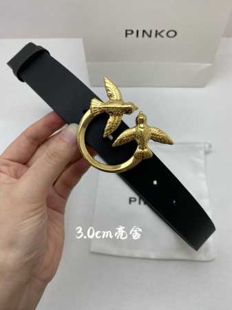 pinko's iconic logo has been reinterpreted and presented in a dazzling gold hue - Click Image to Close