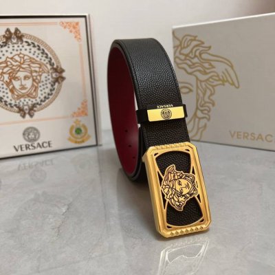 Product Name: Versace (Ddd) Material: 100% top-grain cowhide belt, guaranteed ge
