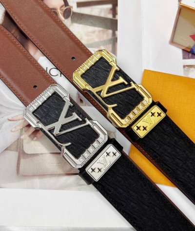 Belt: Louis Vuitton top-tier replica. belt: 100% top-grain cowhide, genuine leat