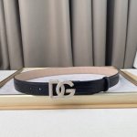 d&G Belt New Style Fine Copper Hardware Buckle Original Lizard Pattern Cowhid