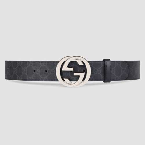 Special Gucci Size: 3.8 Cm, Made With Black Printed Waterproof Fabric And Black