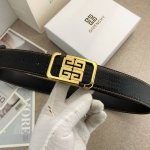 Givenchy Special Leather Belt Series Original Hardware Boutique Stainless Steel