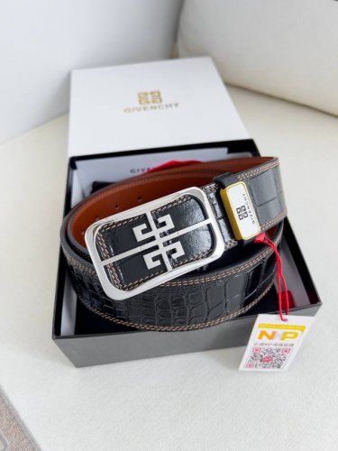 Product Name: Givenchy Belt. Belt Model: Buckle, pure steel smooth buckle, cowhi
