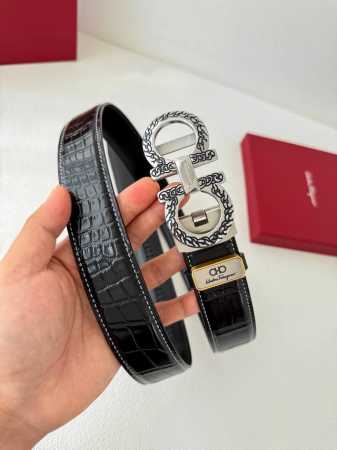 Product Name: Ferragamo Automatic Belt Model: Automatic buckle, pure steel auto - Click Image to Close