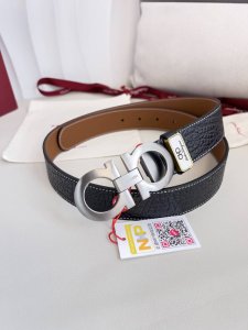 Product Name: Ferragamo Belt. Original Model: Buckle, Classic Buckle Made of Pur