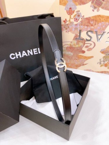 Xiangjia classic double C belt classic double C belt, braided hardware with calf