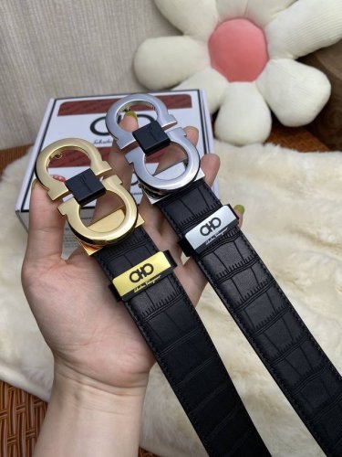 Product Name: Ferragamo Original Belt Material: Original cowhide belt, 100% firs