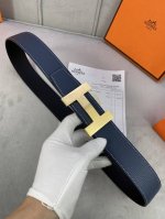 Hermes counter synchronization, the same style, 3.8cm wide, the belt body is ma