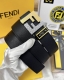 Belt: Fendi. Top-tier original replica. Belt: 100% top-grain cowhide, guaranteed