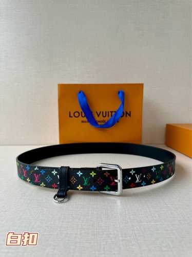Extra 3.0 Wide Lv X Tm Lv The D-Ring Belt Enhances Any Silhouette With Its Styli