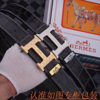 Product Name: Hermes Leather Belt (Original) Material: 100% top-grain cowhide le