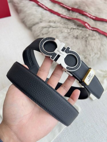 Product Name: Ferrgamo..Ferragamo Automatic Belt, Leather Belt Model: Automatic