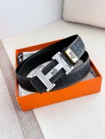 Product Name: Hermes Belt (Original) Model: Hook buckle, classic pure steel buc