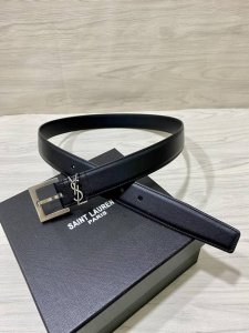 Ysl Original 30Mm Belt Body Is Made Of Double-Sided First-Layer Cowhide, The Sam