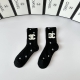Special Packaging Chanel Popular Online Item #New Cashmere Socks Mid-Length Slou