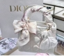 Dior Twilly scarf, dragonfly in flowers Classic style, slender shape, sharp corn