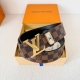 Product Name: Louis Vuitton Belt - Original Single Belt Model: Hook, Classic Pur