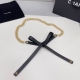 Chanel Waist Chain Belt, Double-Sided Top-Grain Lambskin Leather, Length: One Si