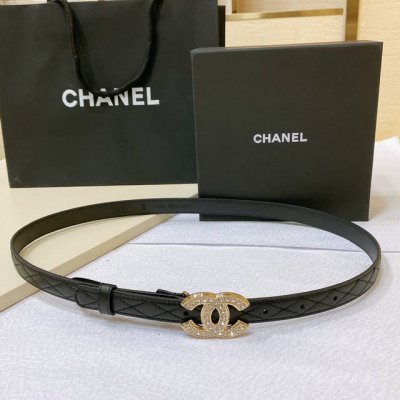 Chanel 23C Letter Belt, Soft And Durable Lambskin A Perfect Accessory For Spring