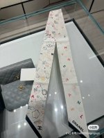 High-end version, Chanel Twilly scarf is here, Chanel fish polka dots, a real c