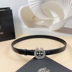 Chrome Hearts Mini belt detachable original calfskin with classic logo pure cop
