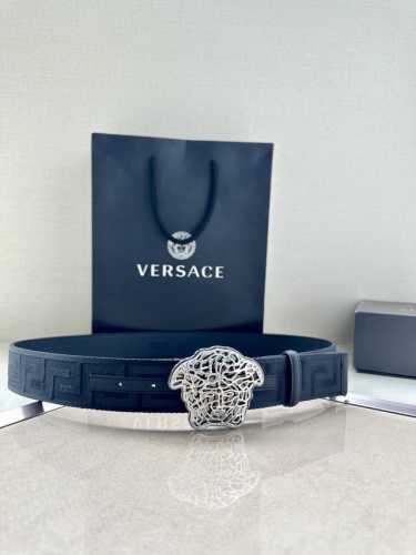Belt Width 3.8 Cm Versace This Ribbon Belt Features A Casual Style With A Signat