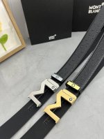 Product Name: Montblanc Automatic Leather Belt Material: 100% Top Layer Cowhide