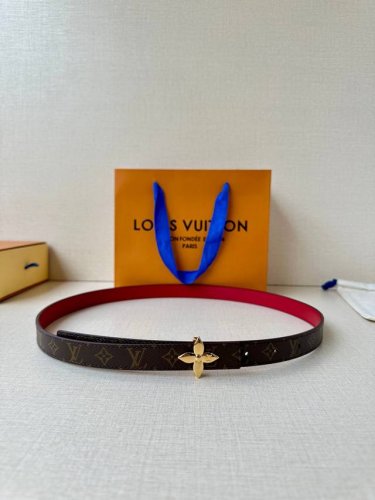 This 2.0-Inch Wide Lv Iconic Belt Reimagines Traditional Elements With A Modern