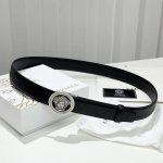 Versace can be worn for business casual or formal wear! 3.5cm latest buckle, pol