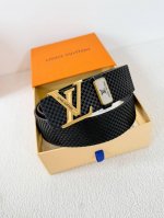 Product Name: Lv..Louis..Vuitton Belt Original Model: Buckle, Classic Pure Steel