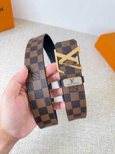 Product Name: Louis Vuitton Belt - Original Single Belt Model: Hook, Classic Pur