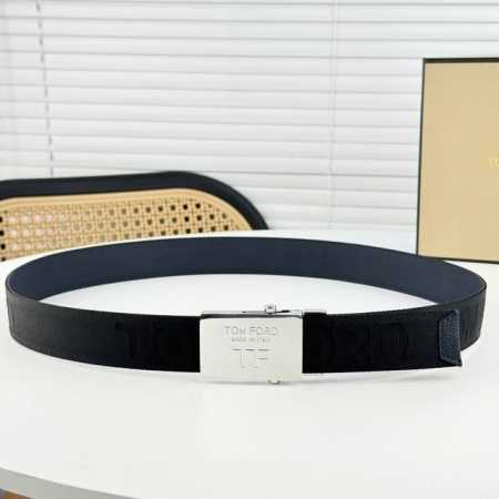 Men's Tf Tony Ford Cowhide With Webbing, Soft And Delicate, Casual Business, Ver - Click Image to Close
