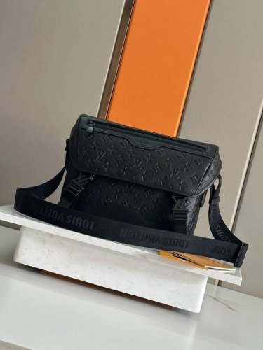 Original Development: All-Steel Hardware Model: M25121 Black Embossed Leather M