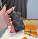 lv Classic Old Flower Key Bag Car Key Bag Pendant Accessories